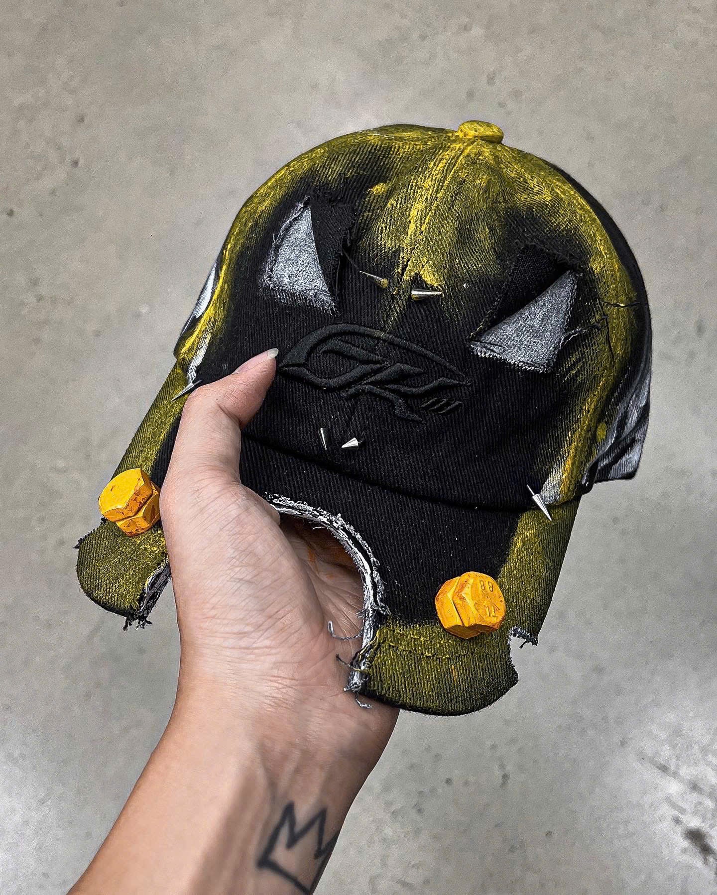 YELLOW DEMON SPIRIT CAP