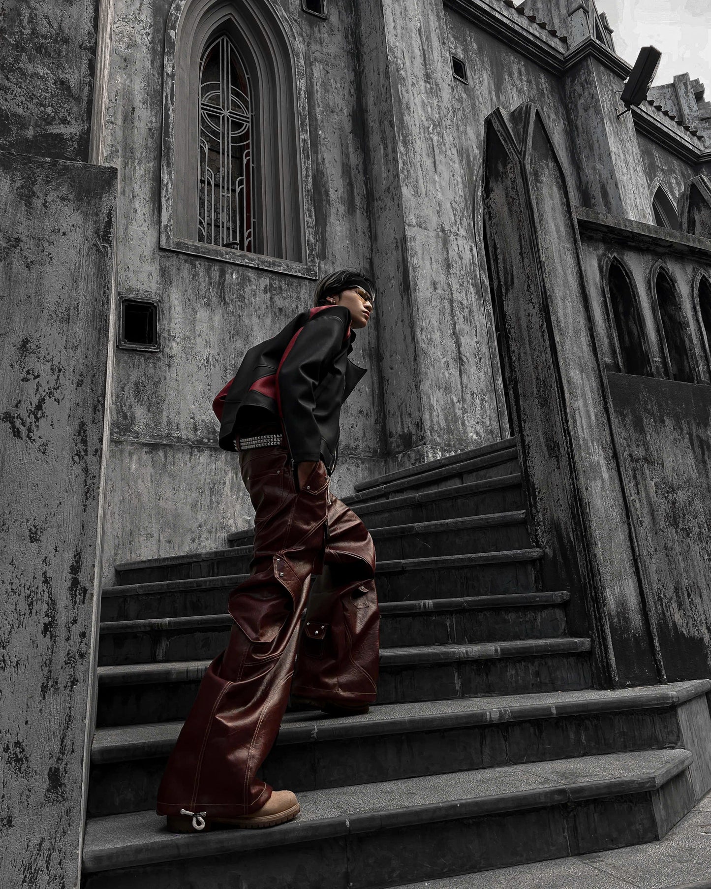 CRIMSON BLADE LEATHER PANTS (Limited)