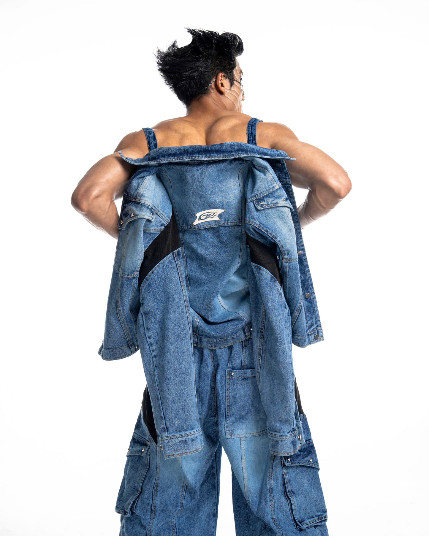 BALANCE KEPPER BLUE DENIM JACKET