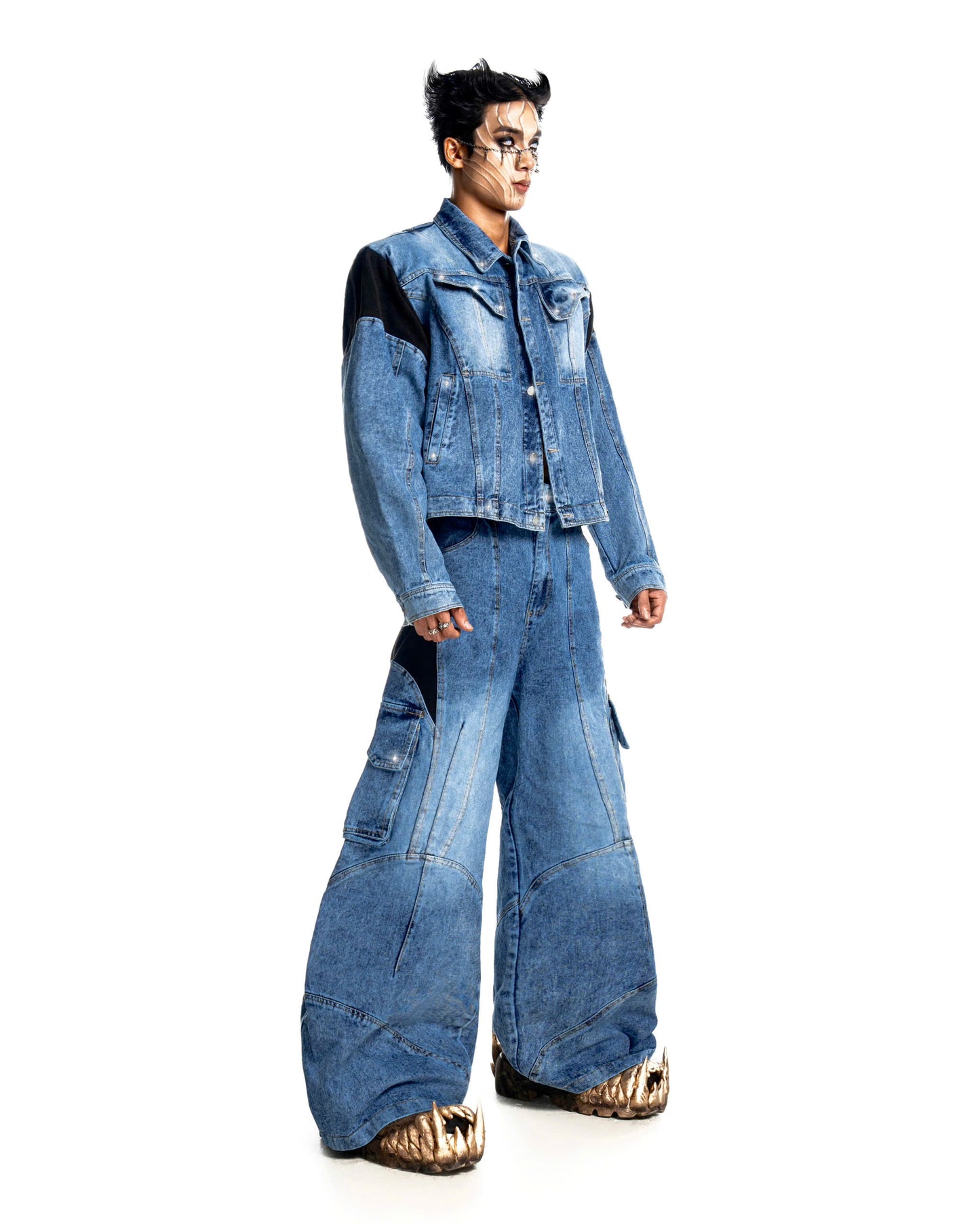 BALANCE KEPPER BLUE DENIM JACKET