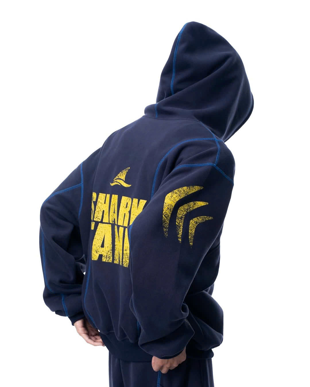 SHARK NAVY HOODIE