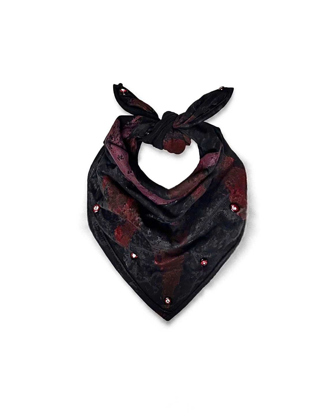 BLOOD & RUST WAXED SCARF V1