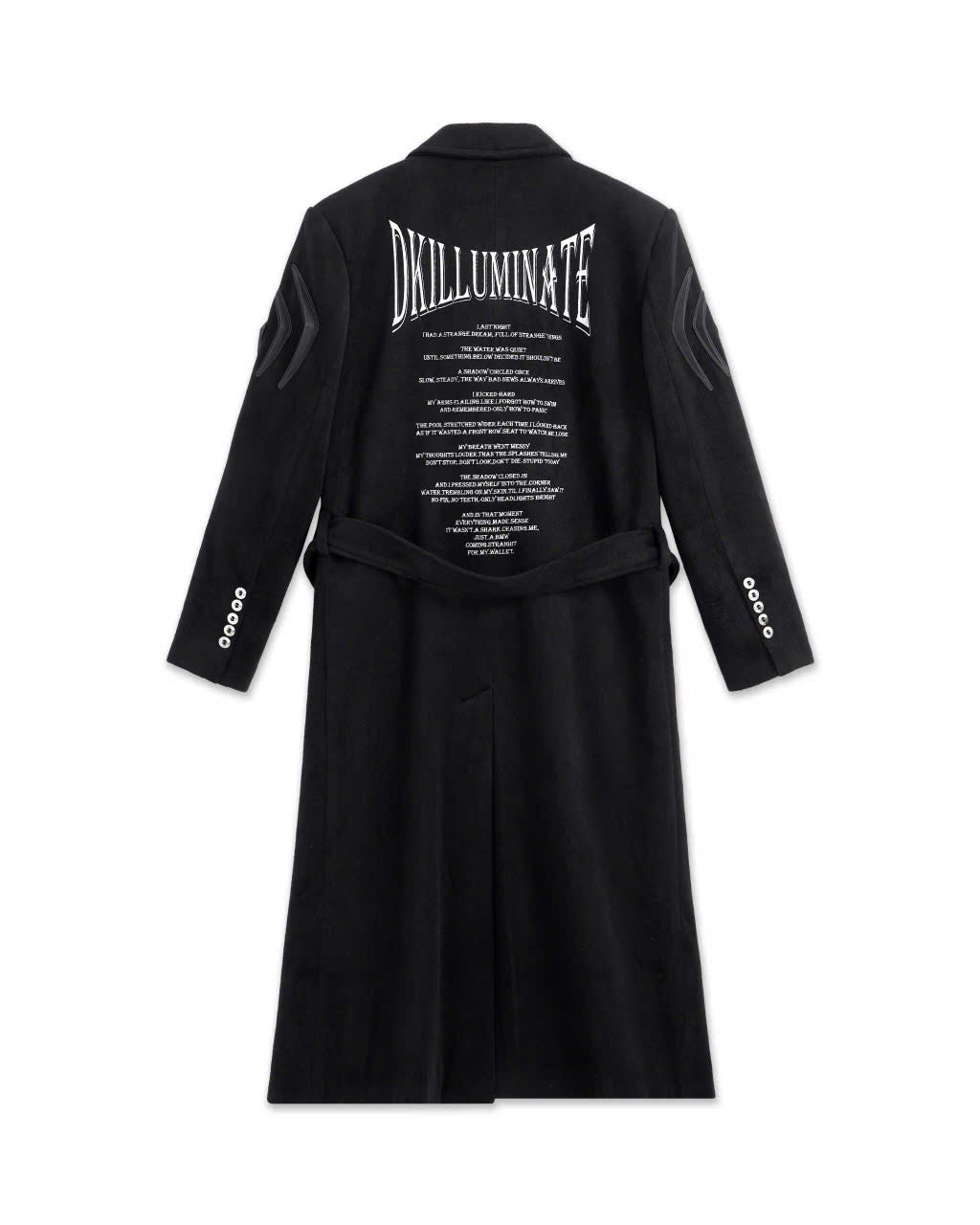 FITTED LONG WOOL COAT