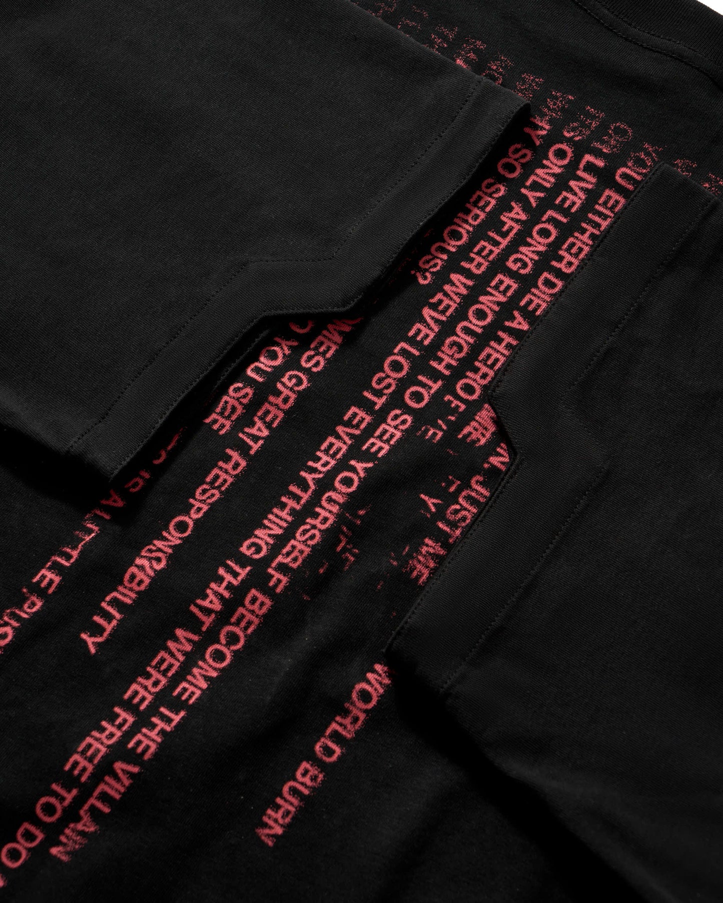 BURNT MESH T-SHIRT