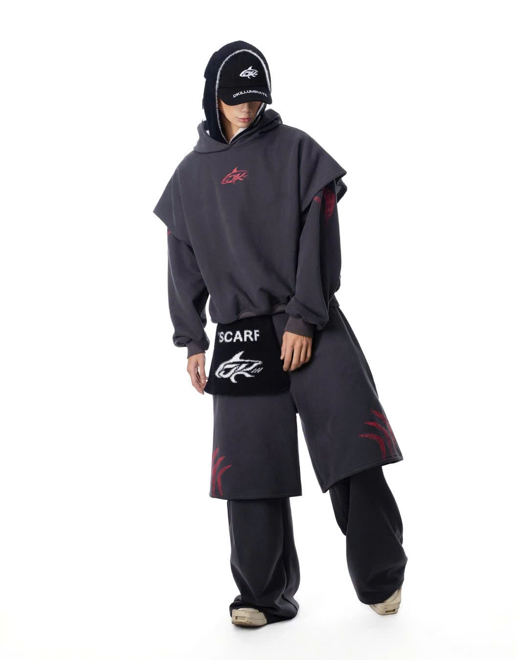 DOUBLE LAYER SWEAT PANTS
