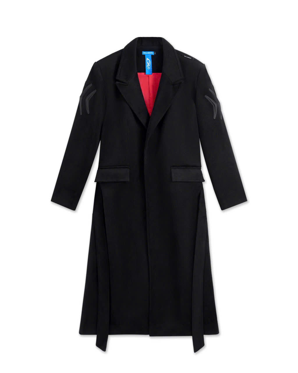 FITTED LONG WOOL COAT