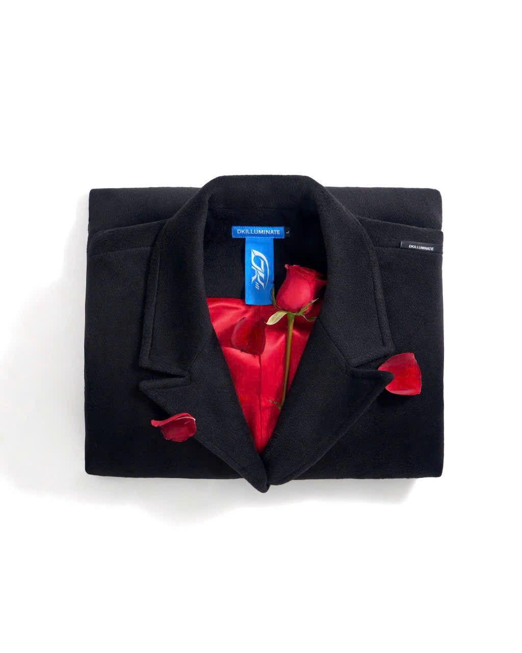 FITTED LONG WOOL COAT