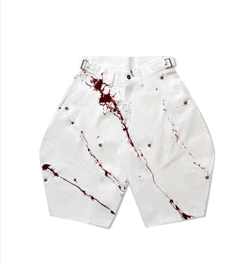HEXCORE WASH SHORT ( WHITE )