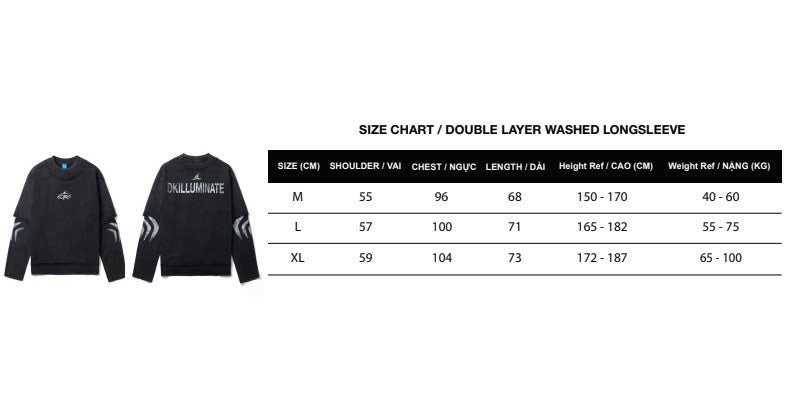 DOUBLE LAYER WASHED LONGSLEEVE