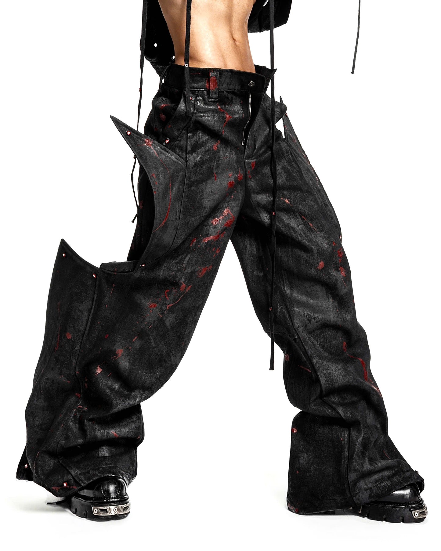 TWINWING FLARED PANTS