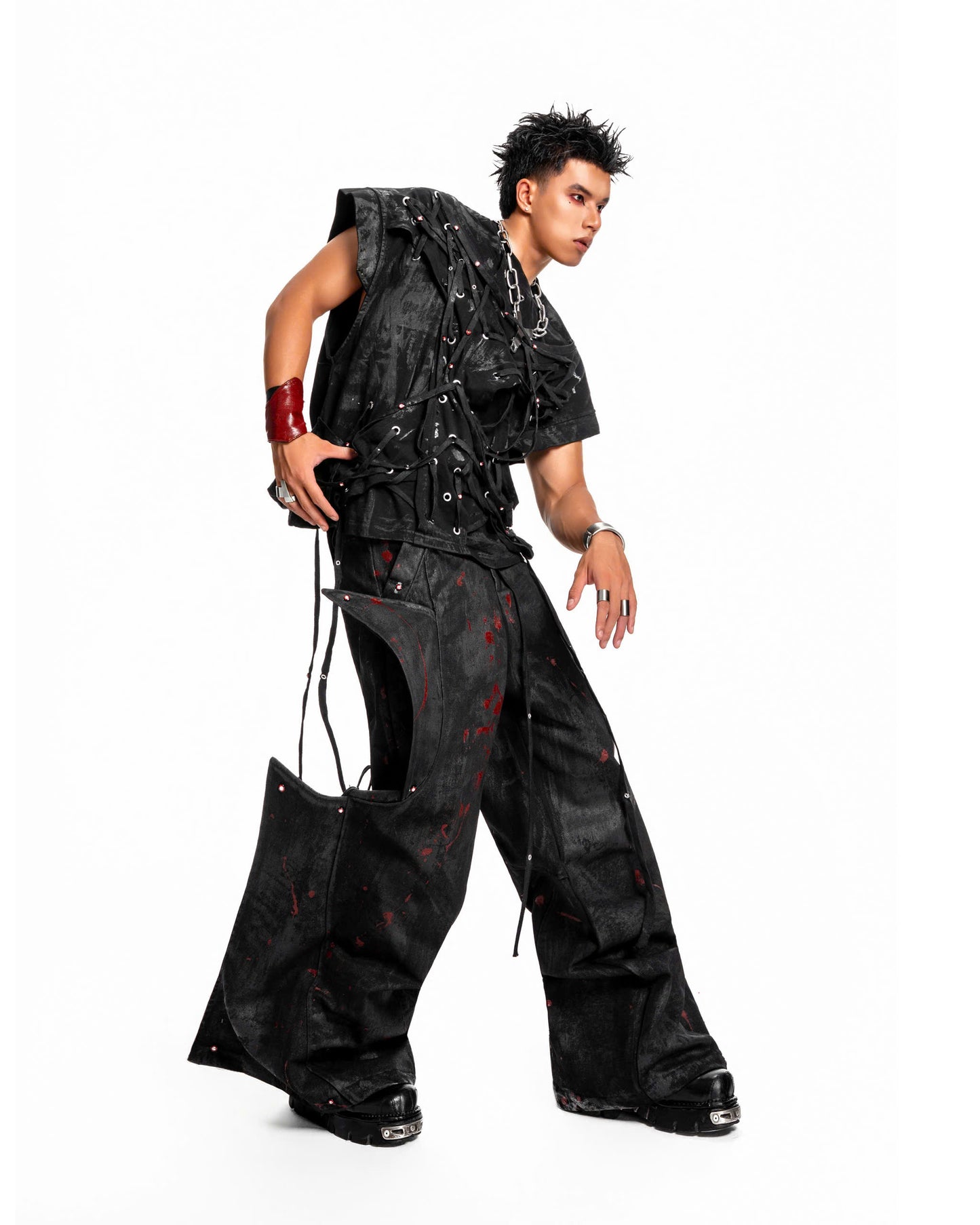 TWINWING FLARED PANTS