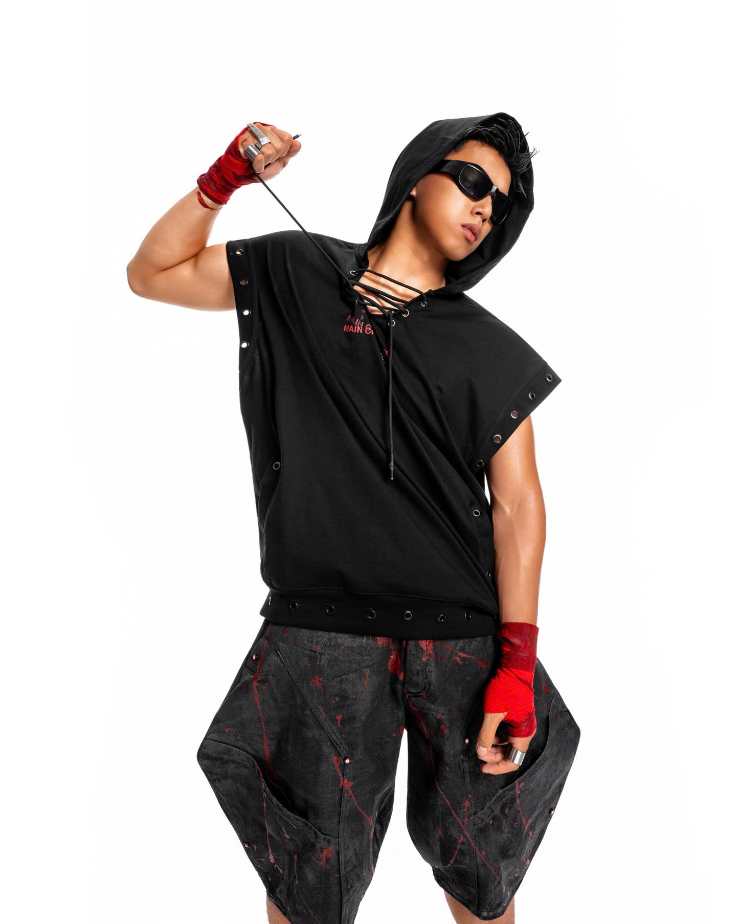 FBI TANKTOP HOODIE