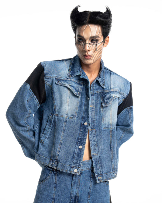 BALANCE KEPPER BLUE DENIM JACKET