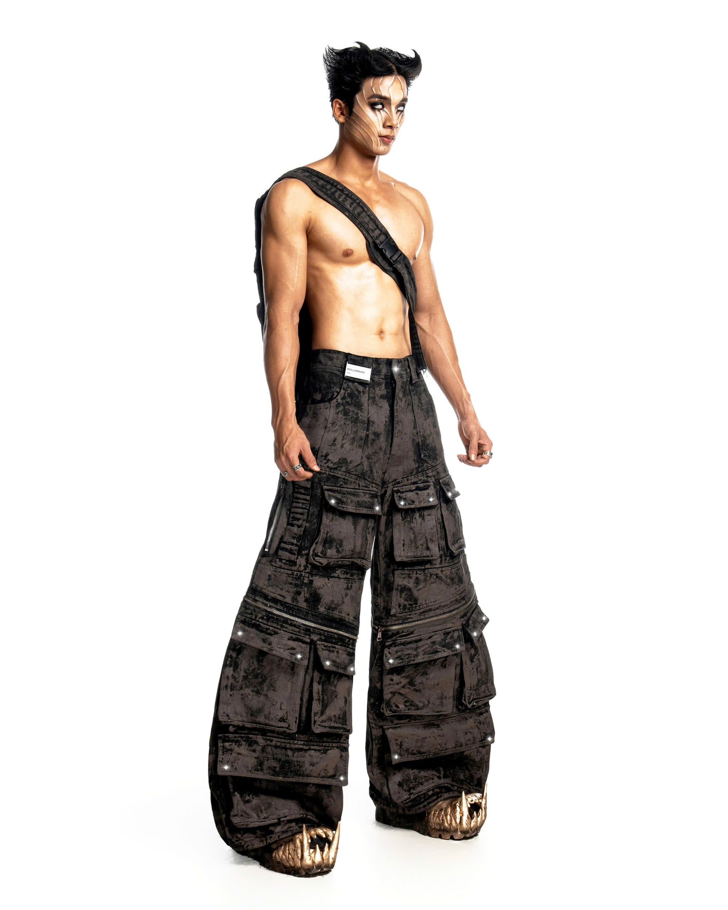 FALLEN LUXERIS MUDDY DENIM PANTS