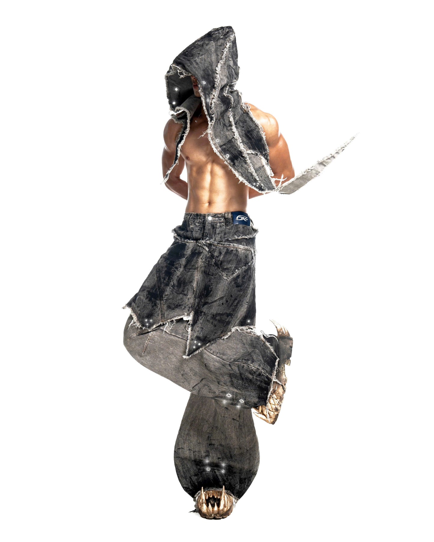DANCING WITH DEMONS FLARE PANTS