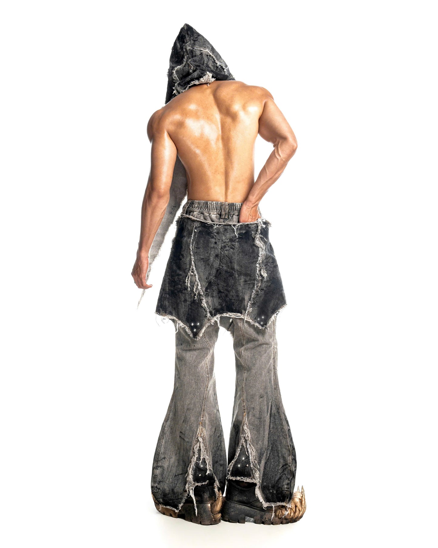DANCING WITH DEMONS FLARE PANTS