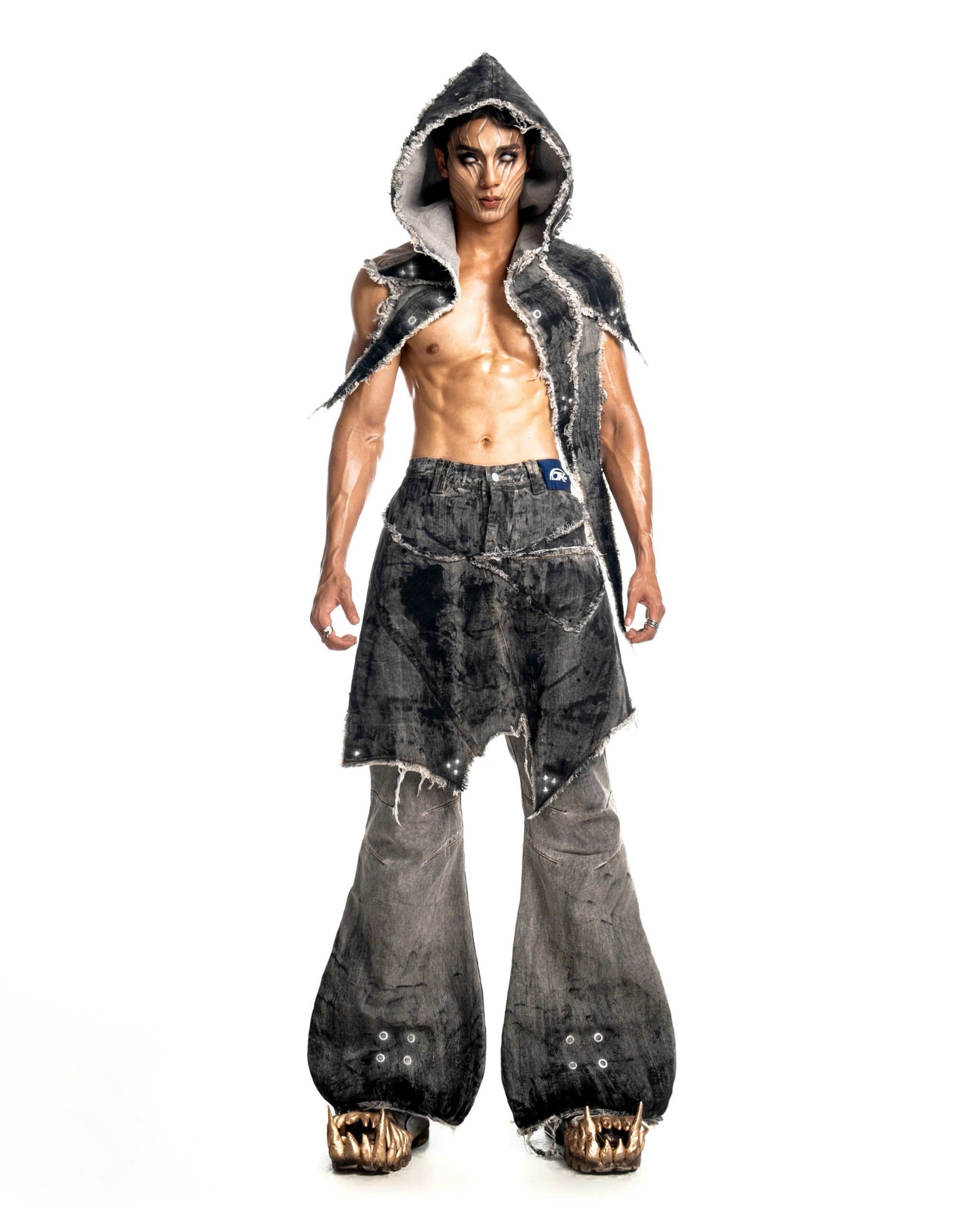 DANCING WITH DEMONS FLARE PANTS