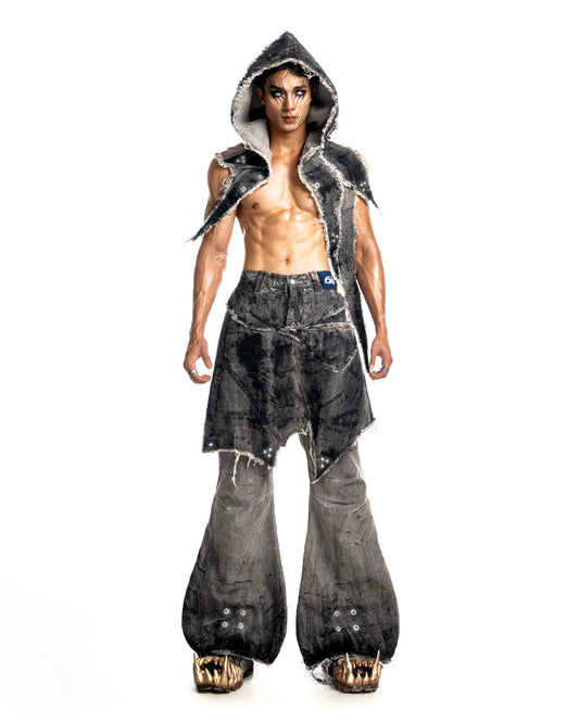 DANCING WITH DEMONS FLARE PANTS