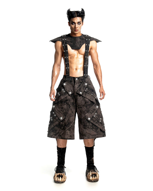 SILENT HUNTER MUDDY CARGO SHORTS