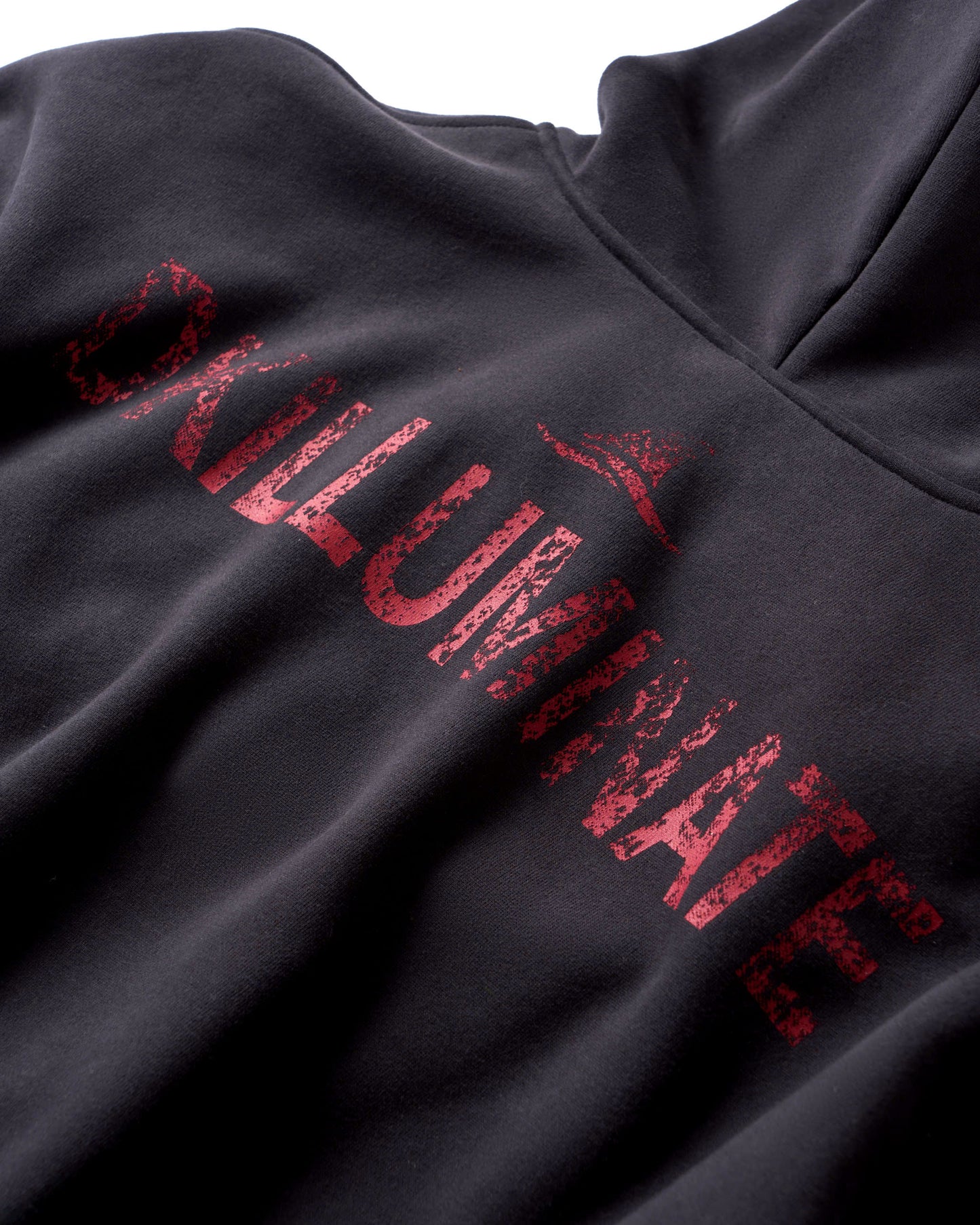 DOUBLE LAYER GREY HOODIE