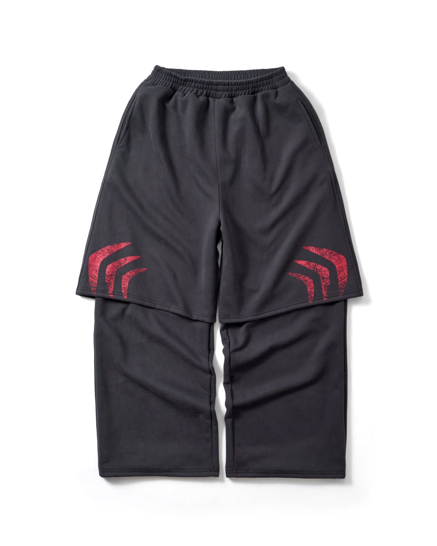 DOUBLE LAYER SWEAT PANTS
