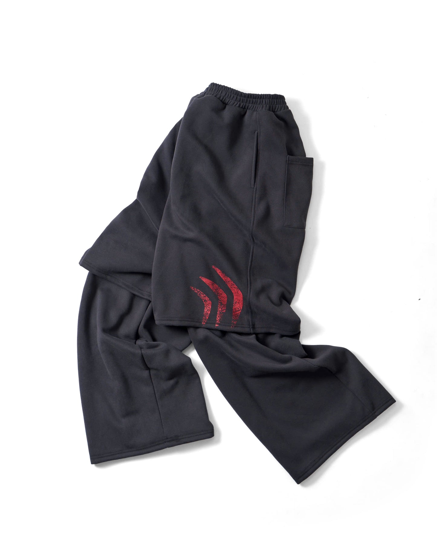 DOUBLE LAYER SWEAT PANTS