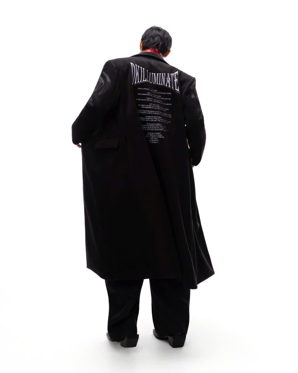 FITTED LONG WOOL COAT